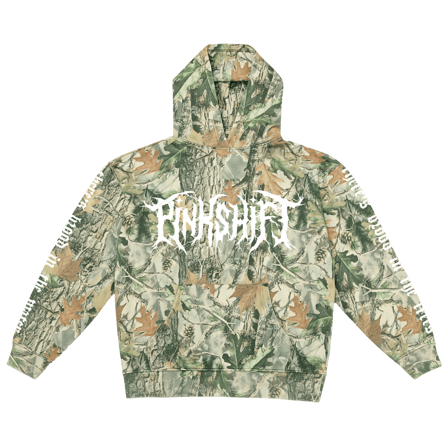 Green Camo Logo Hoodie