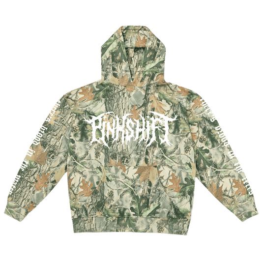 Green Camo Logo Hoodie