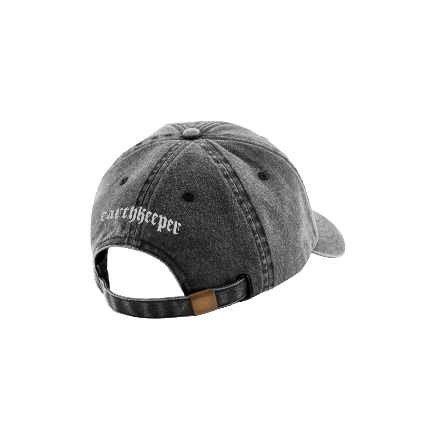 Pinkshift Vintage Black Cap with White Logo