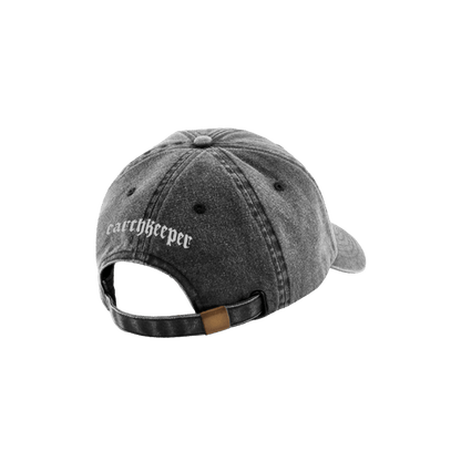 Pinkshift Vintage Black Cap with White Logo