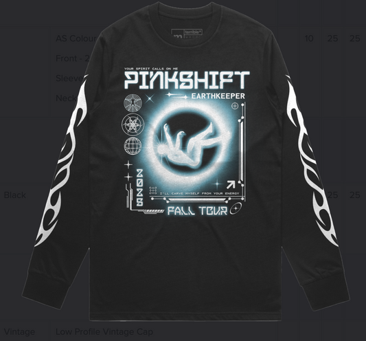 Tour Longsleeve 'Earthkeeper Tour' UK