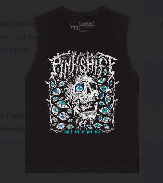 'Can't Let It Get Me' Muscle Shirt/Tanktop UK